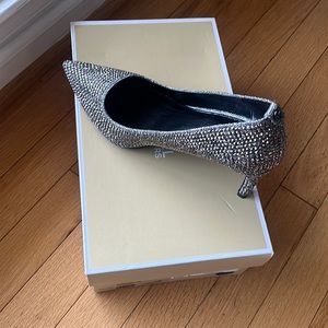 Michael Kors Alina Flex Pumps Anthracite 7 like new!